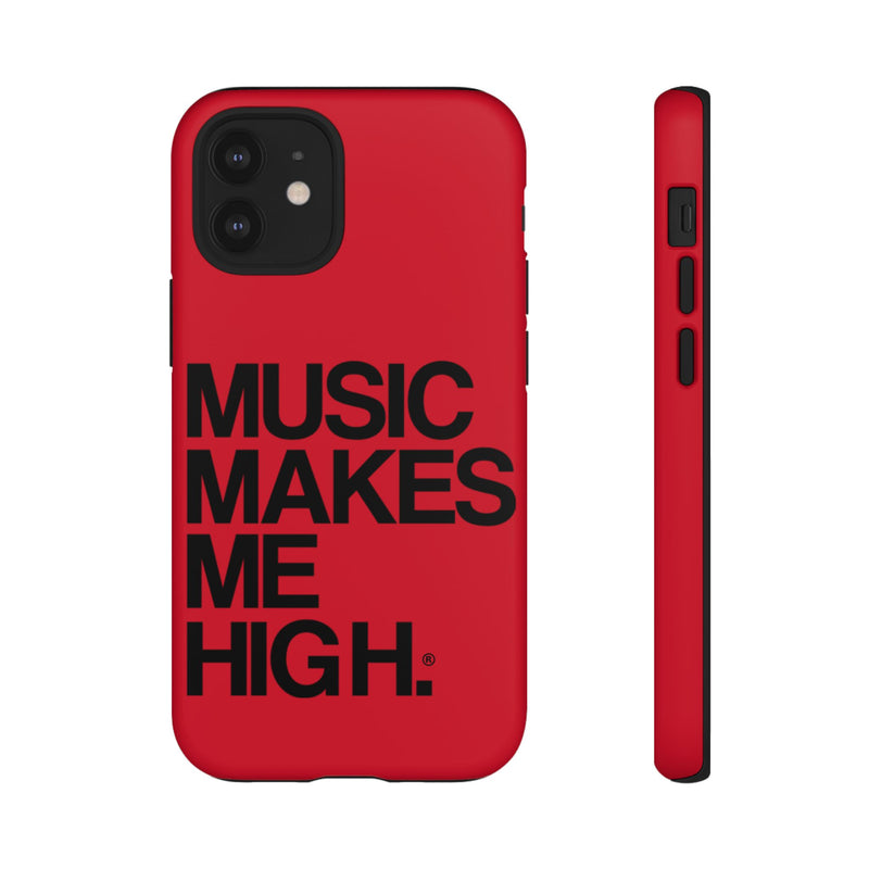 MMMH Classic Phone Case: Dark Red | Black