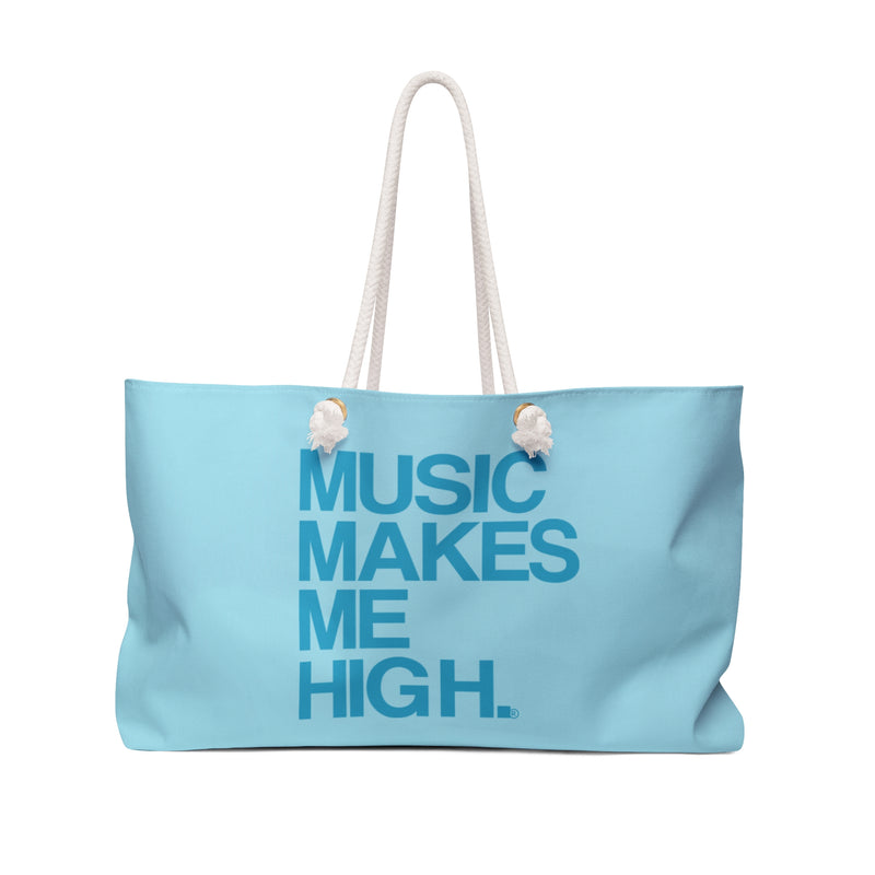 MMMH Weekender Bag (Rope Handle): Light Turquoise | Turquoise