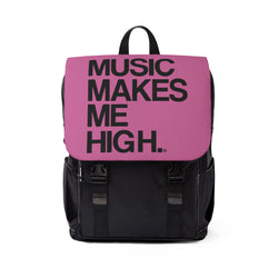 MMMH Backpack: Light Pink | Black Lettering