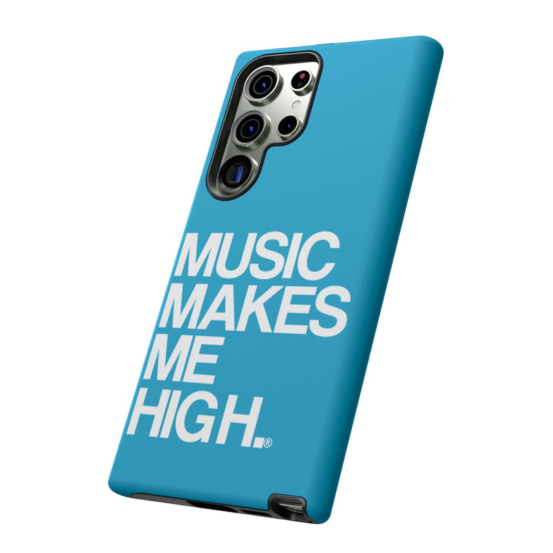 MMMH Classic Phone Case: Turquoise | White