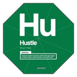 NOVL Umbrella: Hustle White | Dark Green