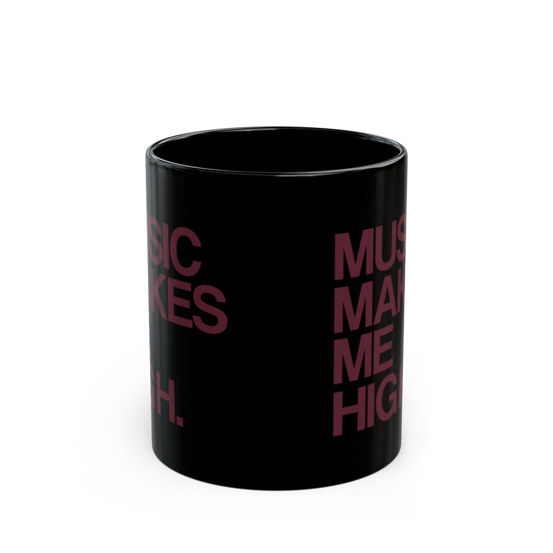 MMMH Black Mug: Maroon