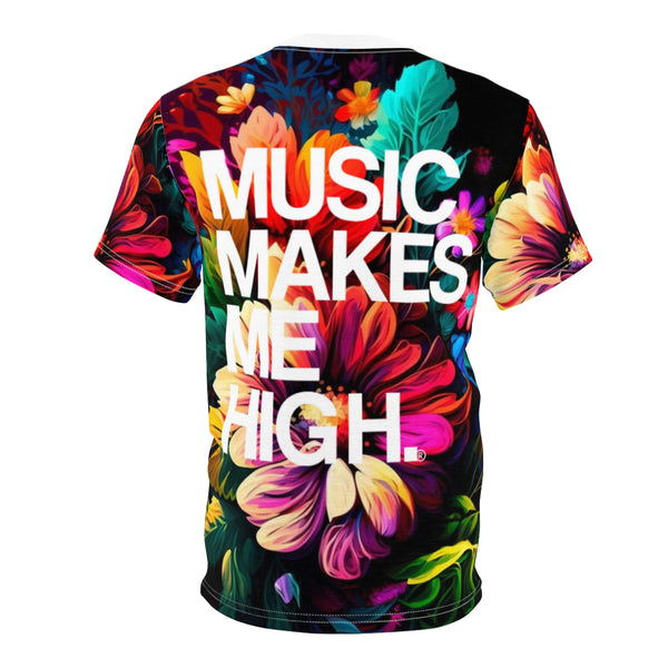 MMMH Unisex T-Shirt: Floral | White