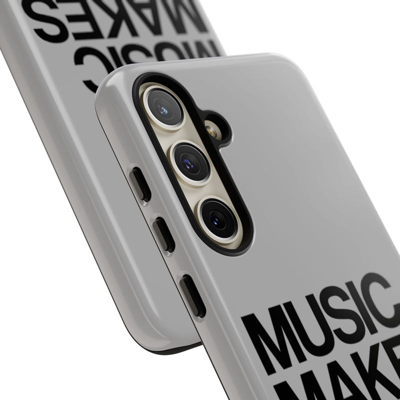 MMMH Classic Phone Case: Light Grey | Black