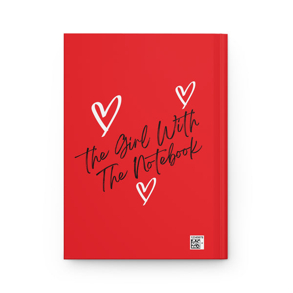 TGWTN Hardcover Journal: White/Black | Red