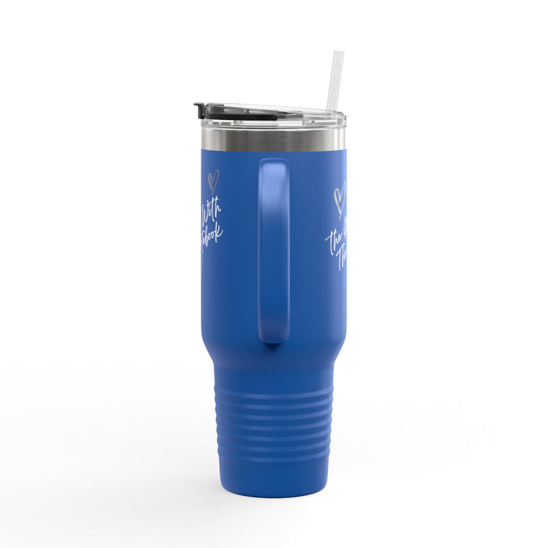 TGWTN Insulated Mug: Black/White | Royal