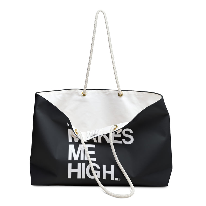 MMMH Weekender Bag (Rope Handle): Black | White