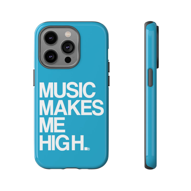 MMMH Classic Phone Case: Turquoise | White