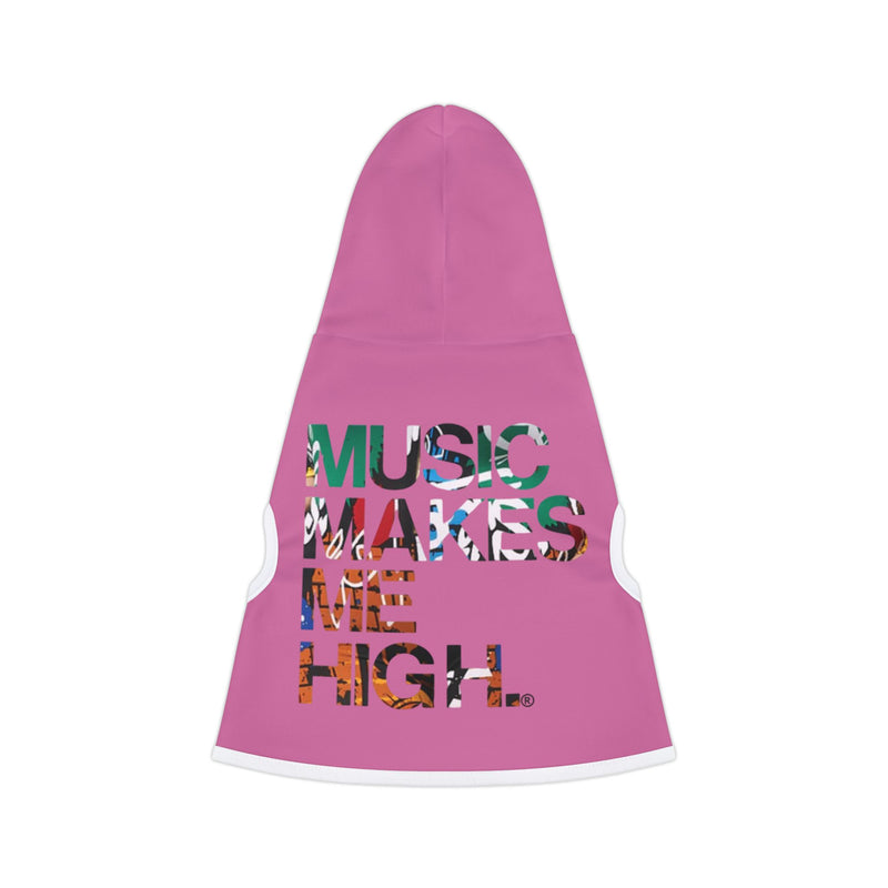 MMMH Pet Hoodie: Light Pink | Graffiti