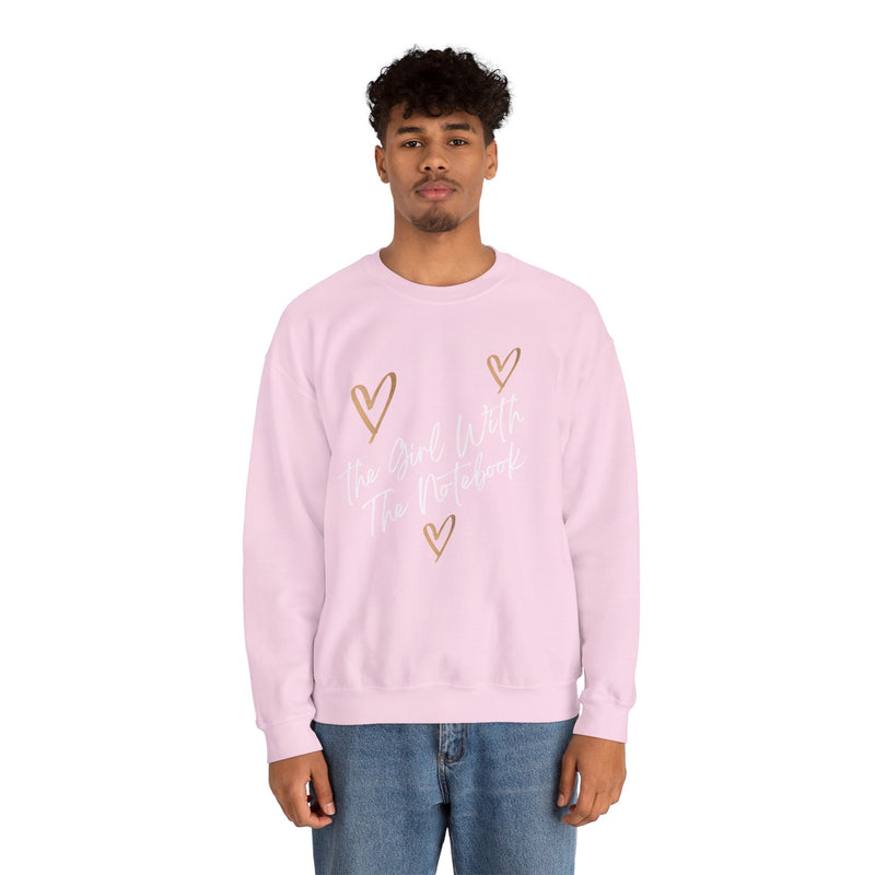 TGWTN Unisex Sweatshirt: Brown/White | Light Pink