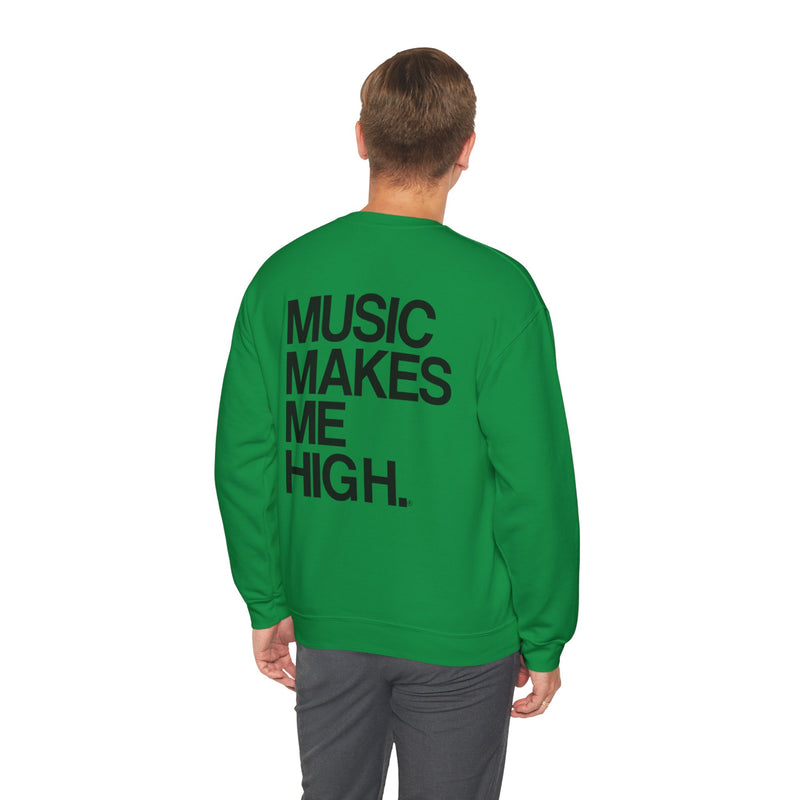 MMMH Unisex Sweatshirt: Irish Green | Black Lettering