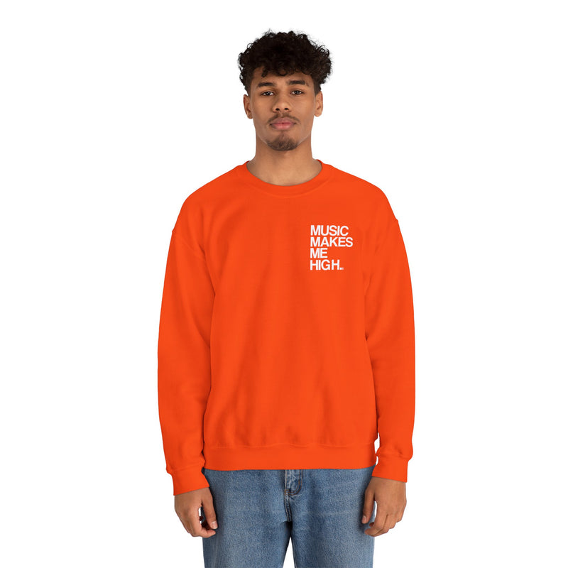 MMMH Unisex Sweatshirt: Orange | White