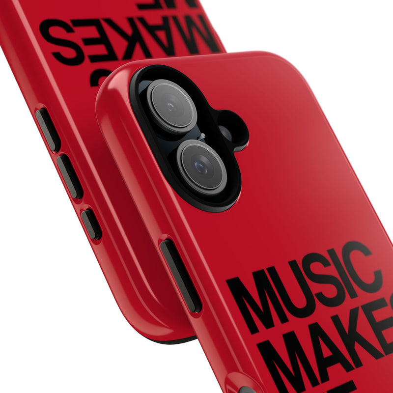 MMMH Classic Phone Case: Dark Red | Black