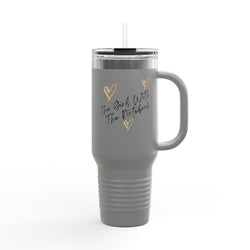 TGWTN Insulated Mug: Brown/Black | Grey