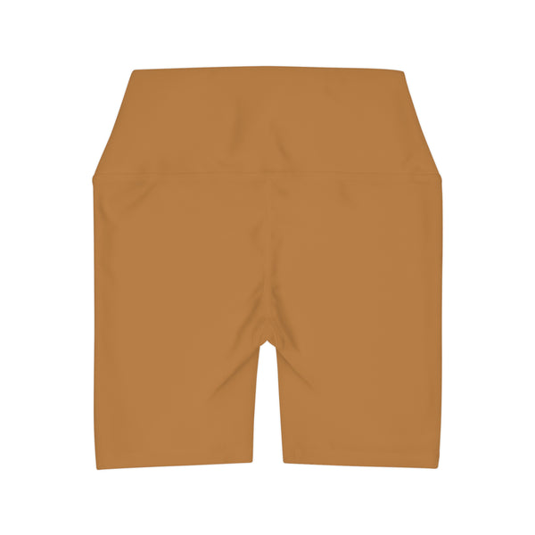 MMMH Yoga Shorts: Light Brown | Beige