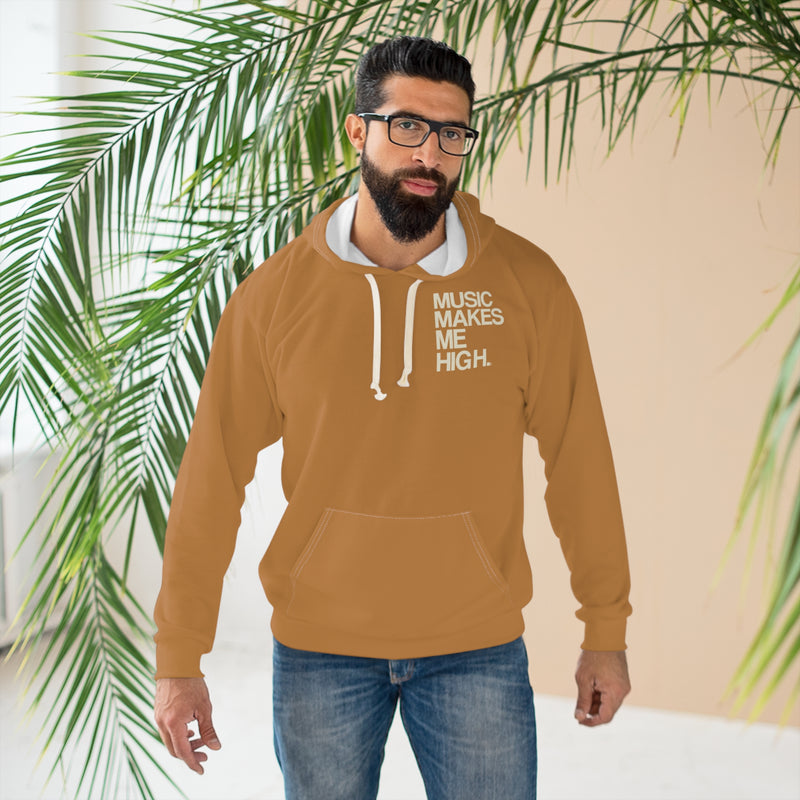 MMMH Unisex Hoodie: Light Brown | Beige