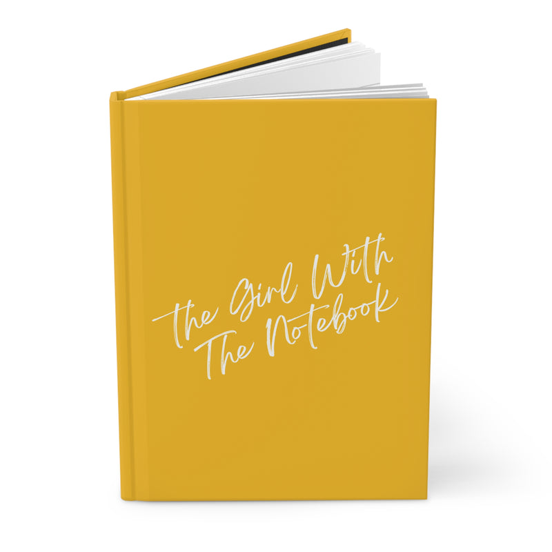 TGWTN Hardcover Journal: White | Yellow