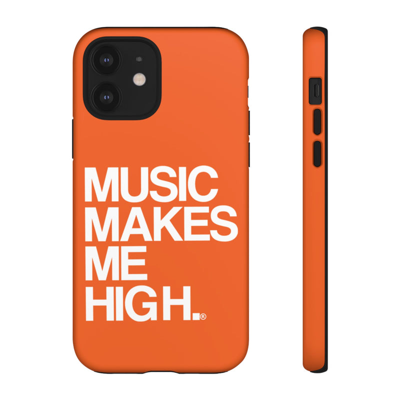 MMMH Classic Phone Case: Orange | White