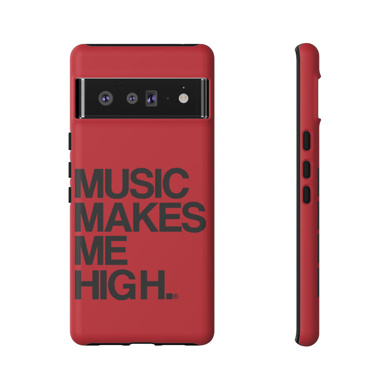 MMMH Classic Phone Case: Dark Red | Black