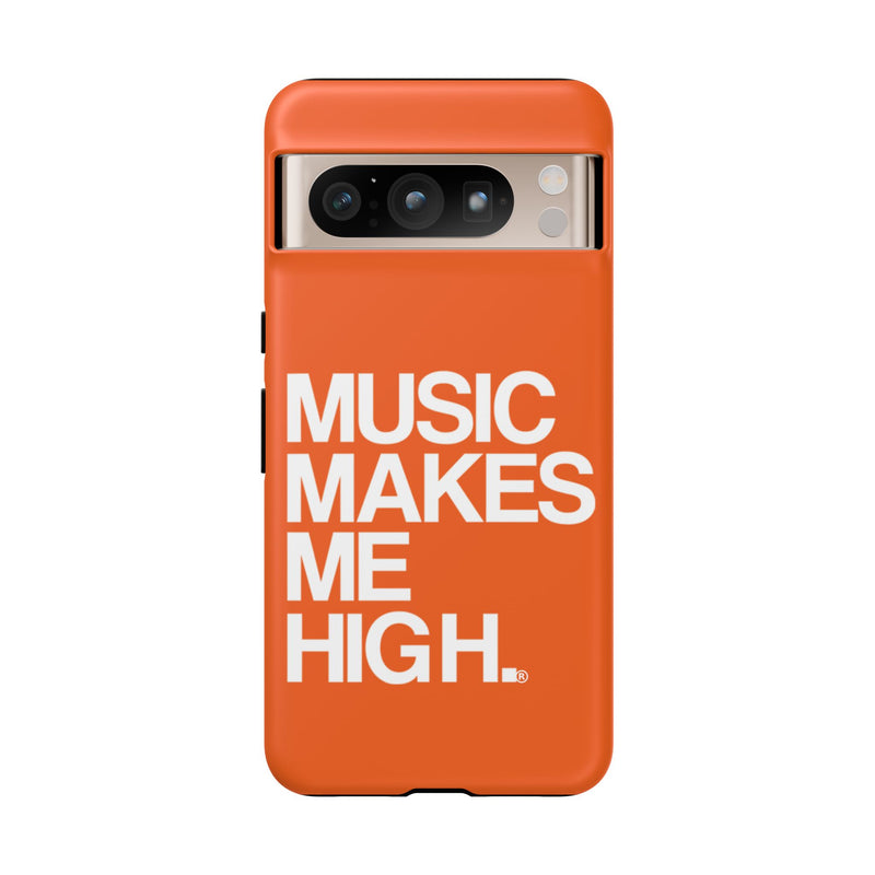 MMMH Classic Phone Case: Orange | White