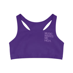 MMMH Sports Bra: Purple | Light Purple