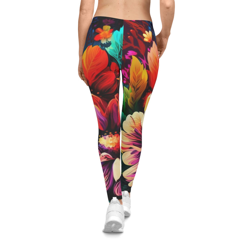 MMMH Leggings: Floral | Black