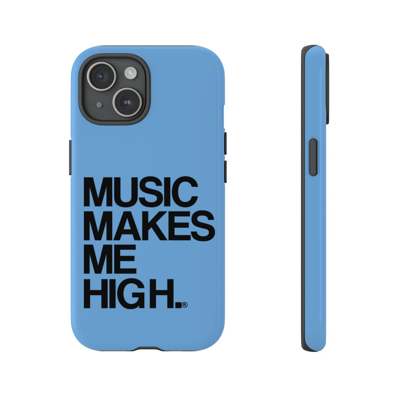 MMMH Classic Phone Case: Light Blue | Black