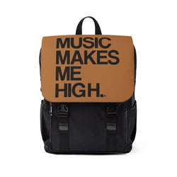 MMMH Backpack: Light Brown | Black Lettering