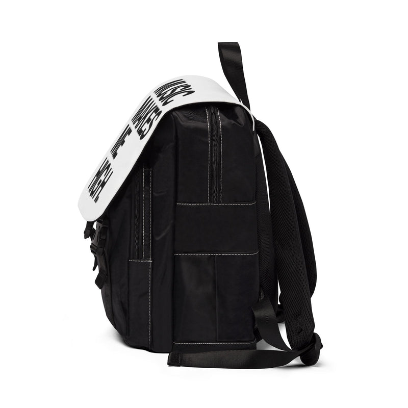 MMMH Backpack: Black | White