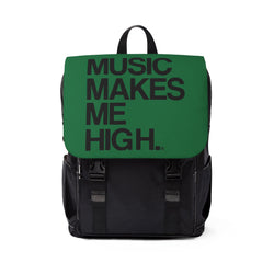 MMMH Backpack: Dark Green | Black Lettering