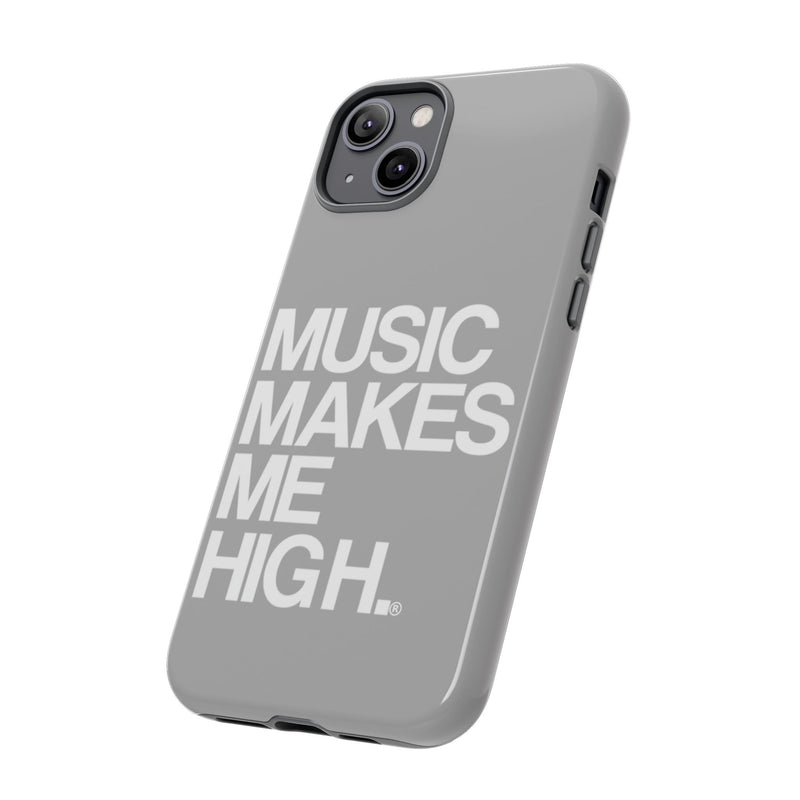 MMMH Classic Phone Case: Light Grey | White