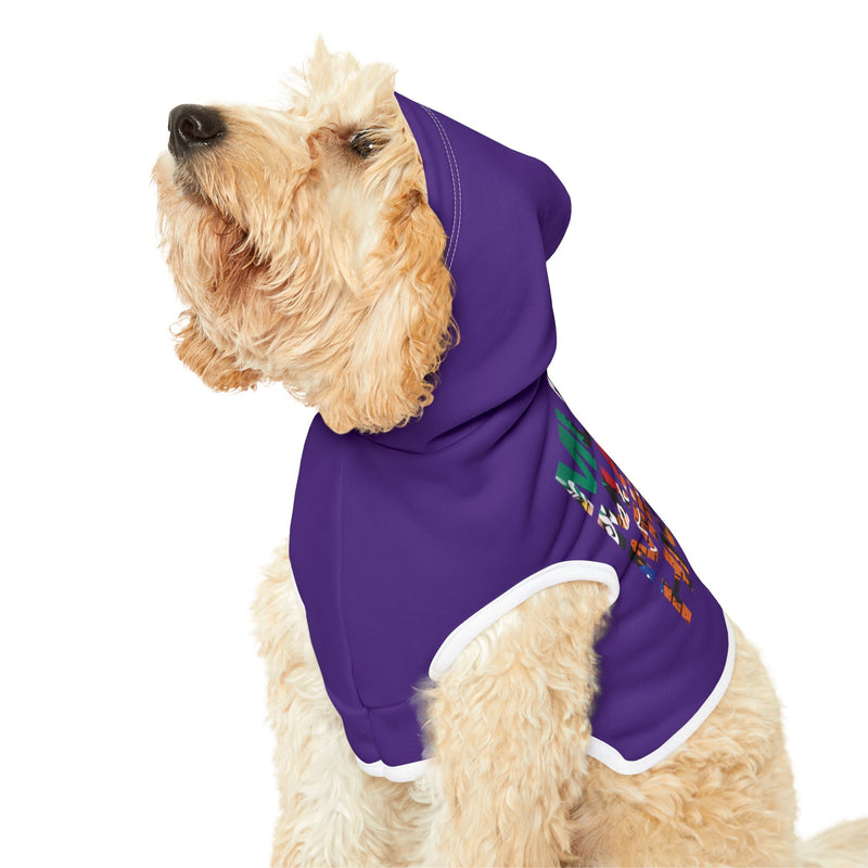 MMMH Pet Hoodie: Purple | Graffiti