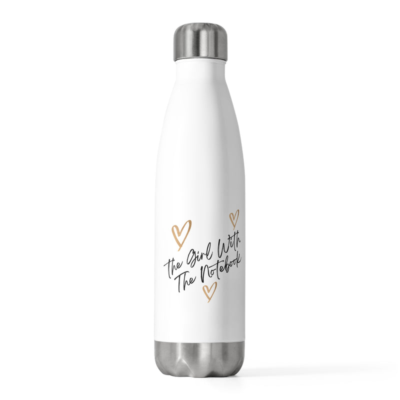 TGWTN Insulated Bottle: Brown/Black | White