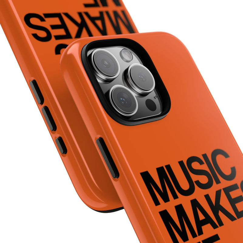 MMMH Classic Phone Case: Orange | Black