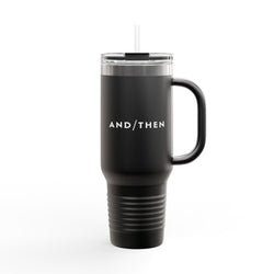 IJTT Insulated Mug: At Slash White | Black