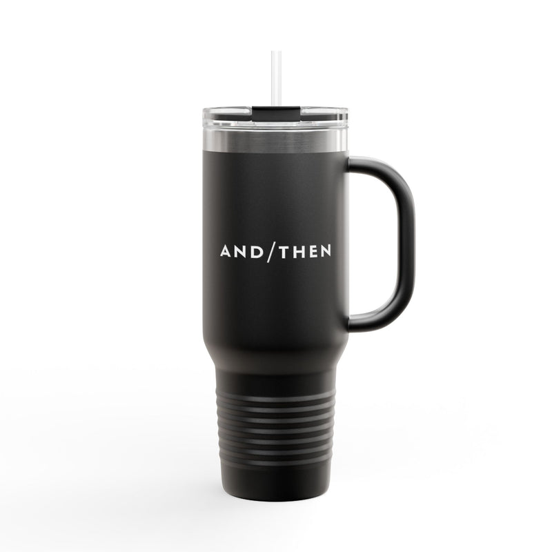 IJTT Insulated Mug: At Slash White | Black