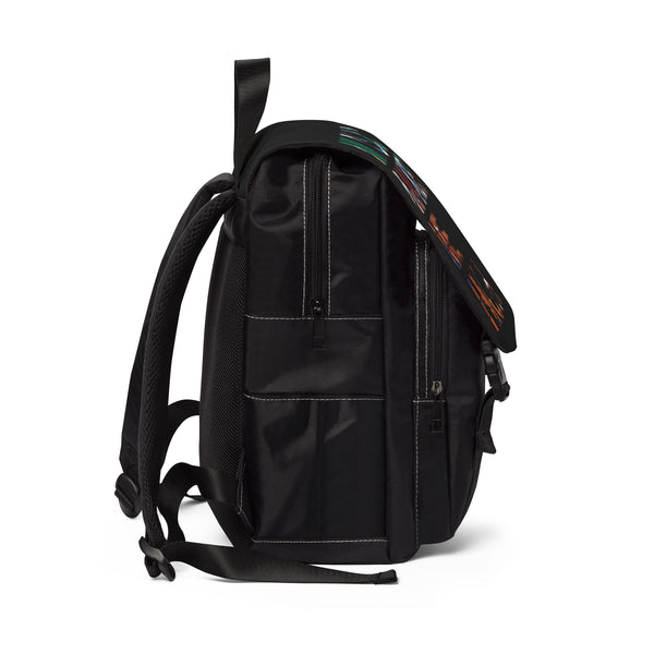 MMMH Backpack: Black | Graffiti