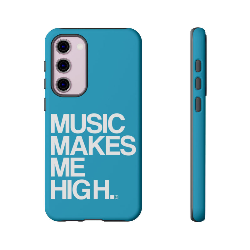 MMMH Classic Phone Case: Turquoise | White