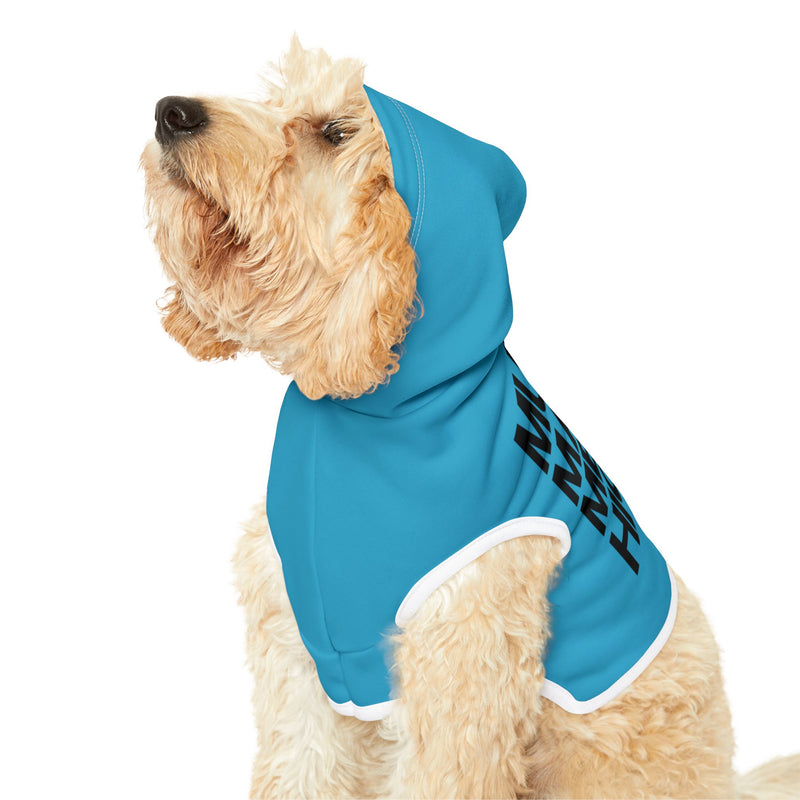 MMMH Pet Hoodie: Turquoise | Black