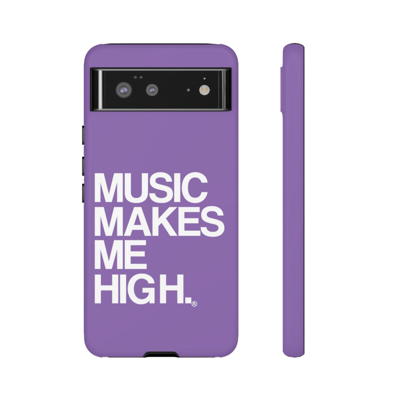 MMMH Classic Phone Case: Light Purple | White