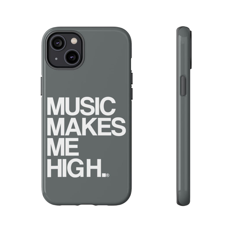 MMMH Classic Phone Case: Dark Grey | White