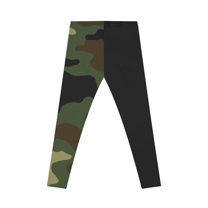 MMMH Leggings: Camo/Black | Orange