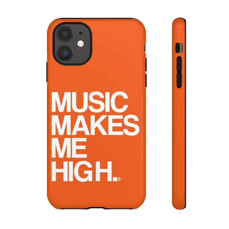 MMMH Classic Phone Case: Orange | White