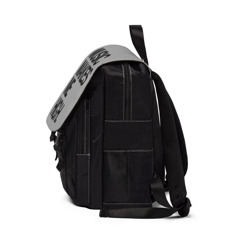 MMMH Backpack: Light Grey | Black