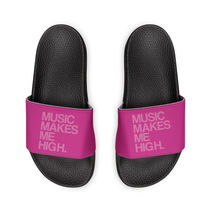 MMMH Unisex Sandals: Pink/Black | Light Pink