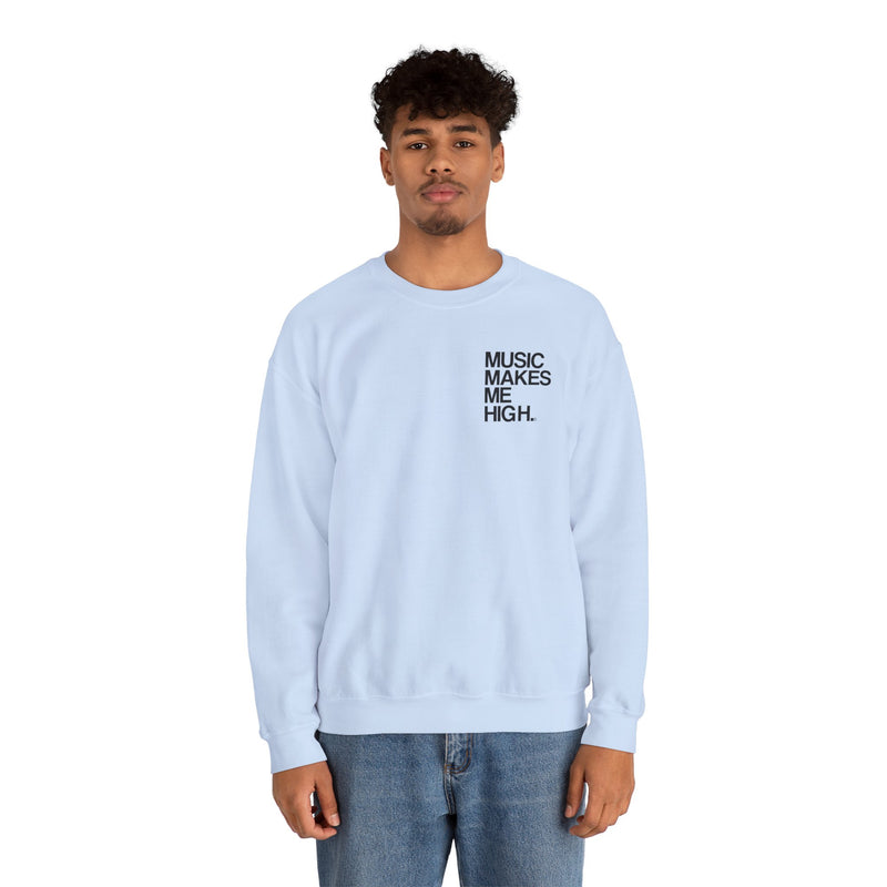 MMMH Unisex Sweatshirt: Light Blue | Black