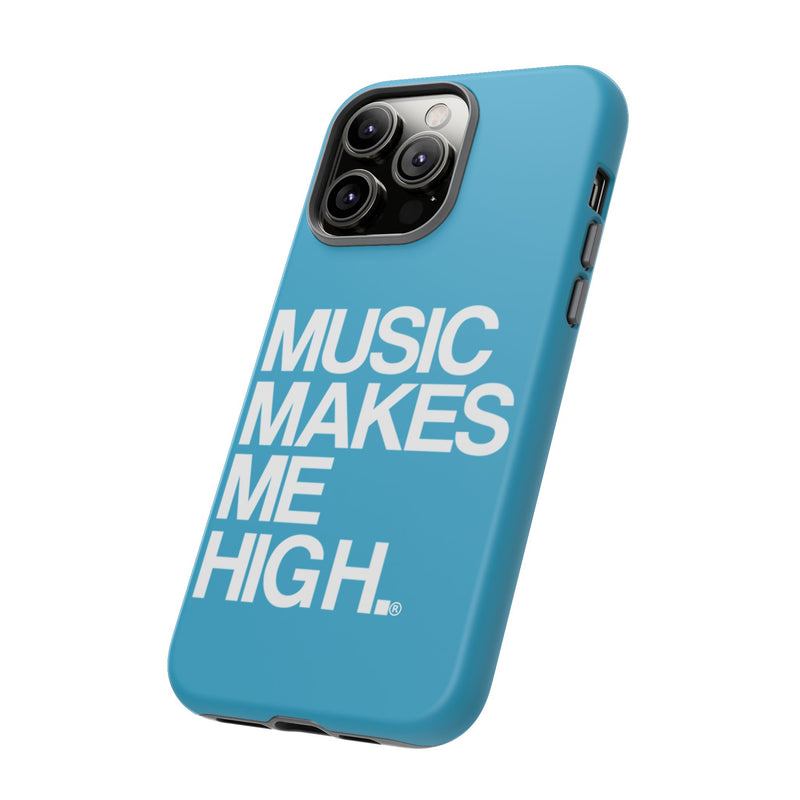 MMMH Classic Phone Case: Turquoise | White