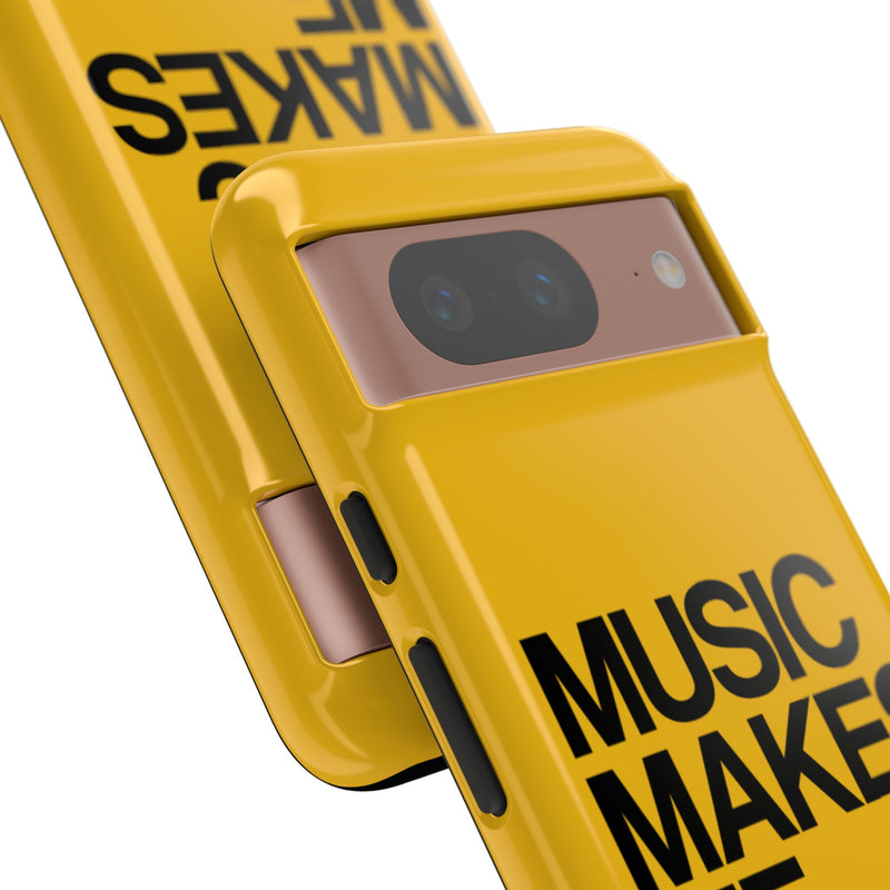 MMMH Classic Phone Case: Yellow | Black