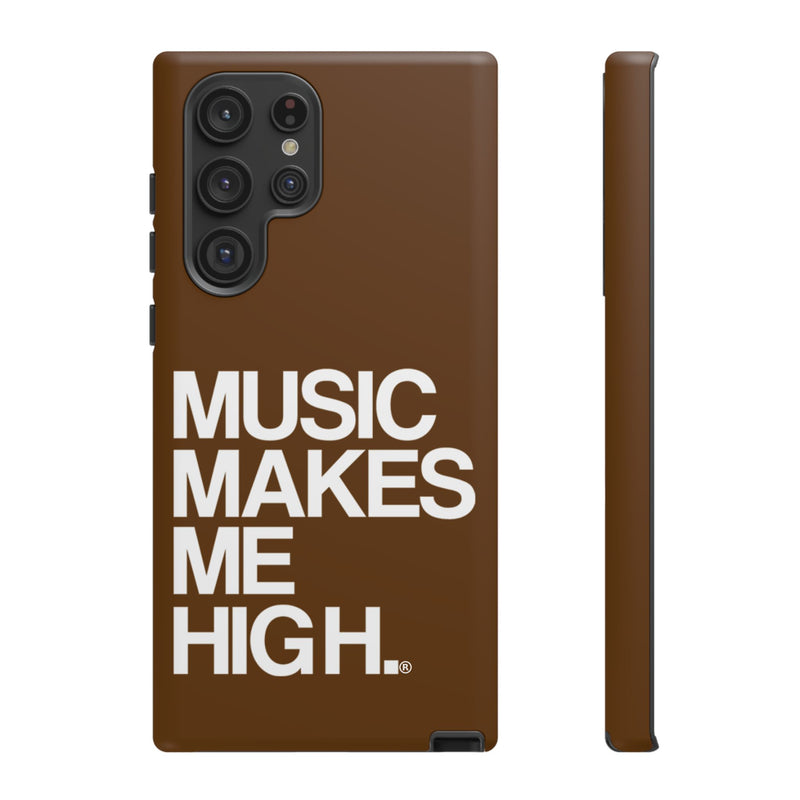 MMMH Classic Phone Case: Brown | White