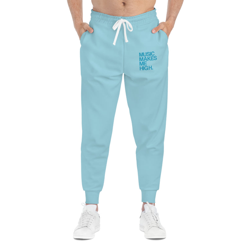 MMMH Unisex Joggers: Light Turquoise | Turquoise